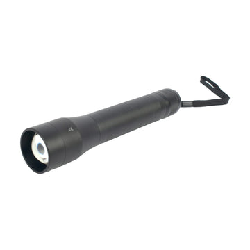 Tork Craft Torch LED Alum Focus Adj 600lm Blk Use 3 X C-cell Battery 3 Mode Flash Light - image 01