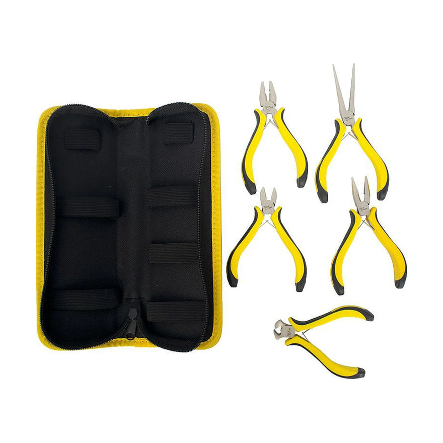 Tork Craft Tork Craft 5pc Mini Plier Set With Bag Micro - image 01