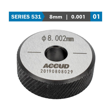 Accud Setting Ring 8mm 0.001mm Accuracy - image 01