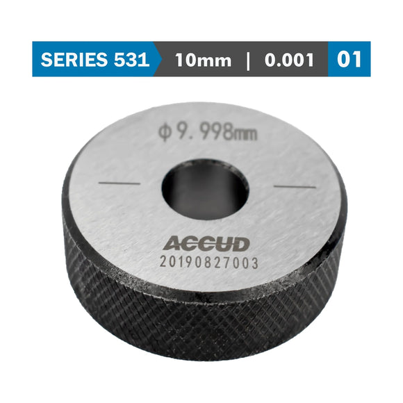 Accud Setting Ring 10mm 0.001mm Accuracy - image 01