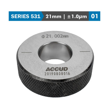 Accud Setting Ring 21mm 0.001mm Accuracy - image 01