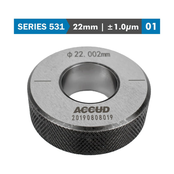 Accud Setting Ring 22mm 0.001mm Accuracy - image 01