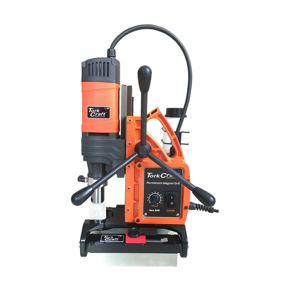Tork Craft 35mm Magnetic Base Drill 16000N Core Capacity 35mm 810RPM 16000n 210mm Stroke 220v - image 01