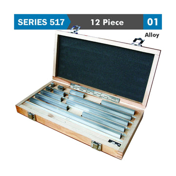 Accud Gauge Block Set Alloy Steel 12-Piece 10-291. 8mm Iso3650 Grade 0 - image 01