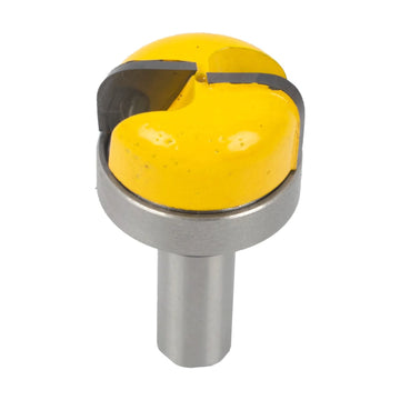 Pro-Tech Dish Carving Router Bit 1 1/4'D x 5/8' L x 1/4' R x 1/2' Shank Including Bearing - image 01