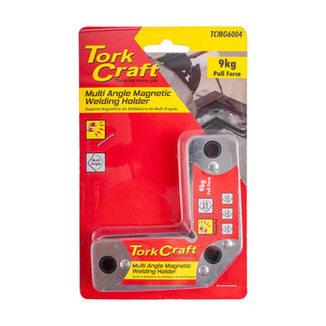 Tork Craft Magnetic Welding Holder 9kg P/force 45-90-135 Deg Multi Angle - image 01