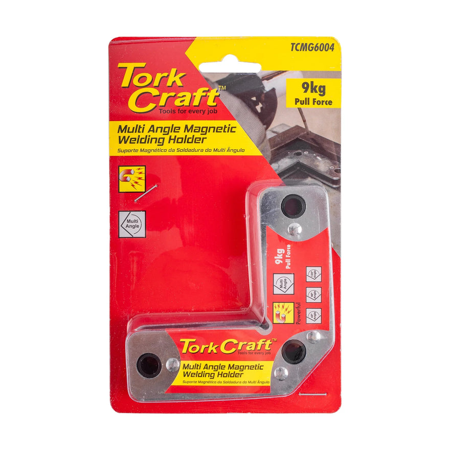 Tork Craft Magnetic Welding Holder 9kg P/force 45-90-135 Deg Multi Angle - image 01