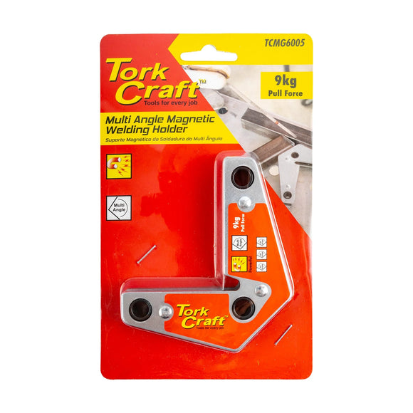 Tork Craft Magnetic Welding Holder 9kg Force 15-45-60-90-120-135 Deg Multi Angle - image 01