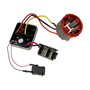 Tork Craft A/grinder 20v Replacement Micro Switch & Commutator (6/7/11/12) Service Kit - image 01