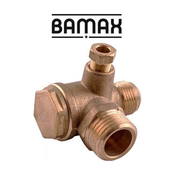 Bamax Non-Return Valve 1/2M - 3/8Male - image 01