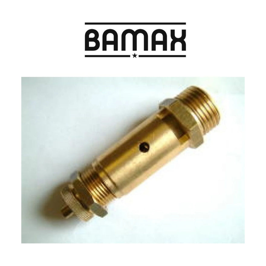 Bamax Safety Valve 1/4' Preset 8 Bar - image 01