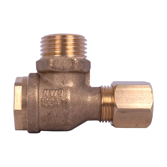 GAV Non-Return Valve 1/2Male - 3/8Male NBR - image 01