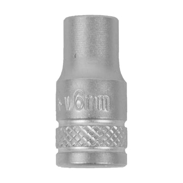 Tork Craft Socket 6mm 1/4' Drive CRV 12 Point - image 01