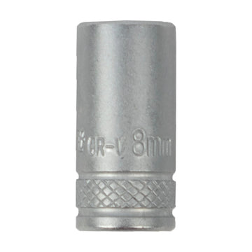 Tork Craft Socket 8mm 1/4' Drive CRV 12 Point - image 01