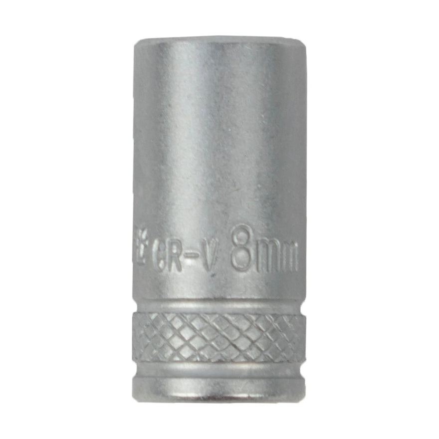 Tork Craft Socket 8mm 1/4' Drive CRV 12 Point - image 01