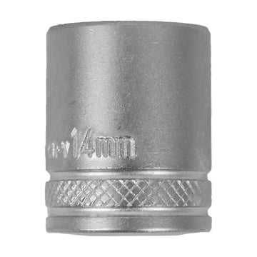 Tork Craft Socket 14mm 1/4' Drive CRV 12 Point - image 01