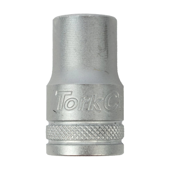 Tork Craft Socket 12mm X 21.8mm 1/2' Drive CRV 12 Point - image 01