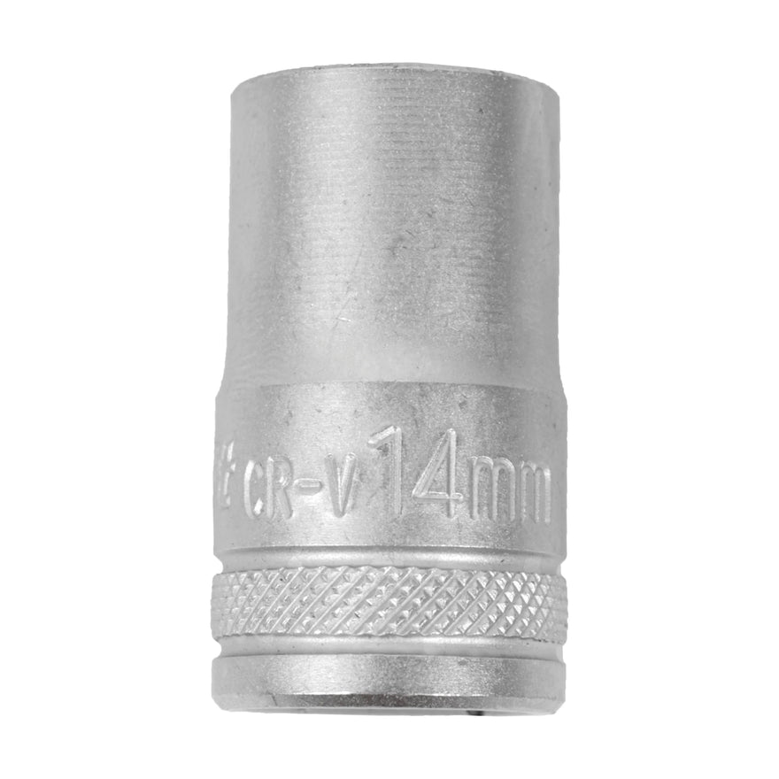 Tork Craft Socket 14mm X 21.8mm 1/2' Drive CRV 12 Point - image 01