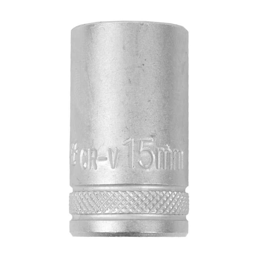 Tork Craft Socket 15mm X 21.8mm 1/2' Drive CRV 12 Point - image 01