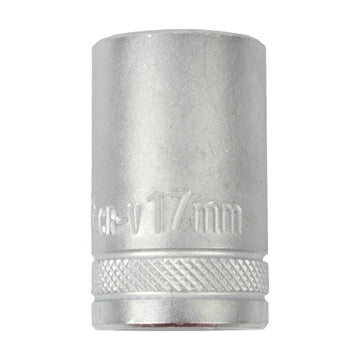 Tork Craft Socket 17mm X 23.8mm 1/2' Drive CRV 12 Point - image 01