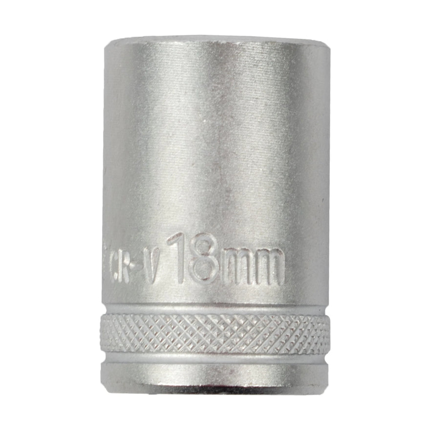 Tork Craft Socket 18mm X 24.8mm 1/2' Drive CRV 12 Point - image 01