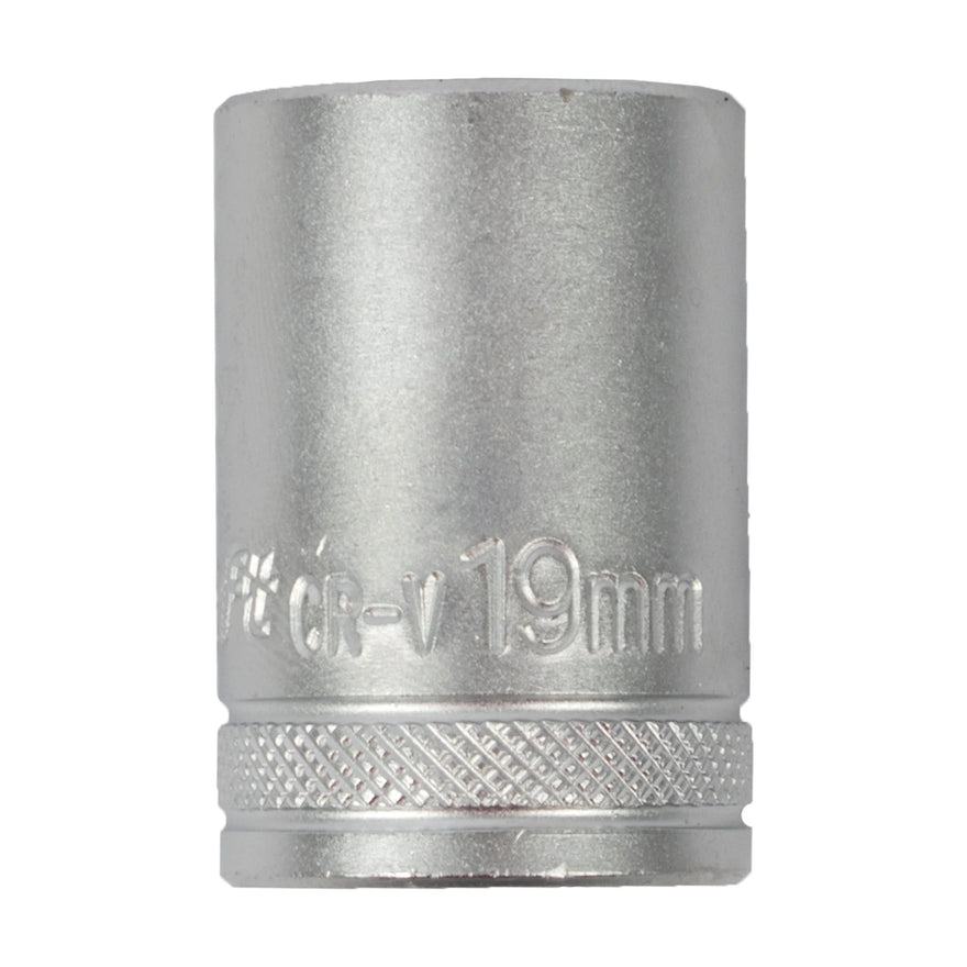 Tork Craft Socket 19mm X 25.8mm 1/2' Drive CRV 12 Point - image 01