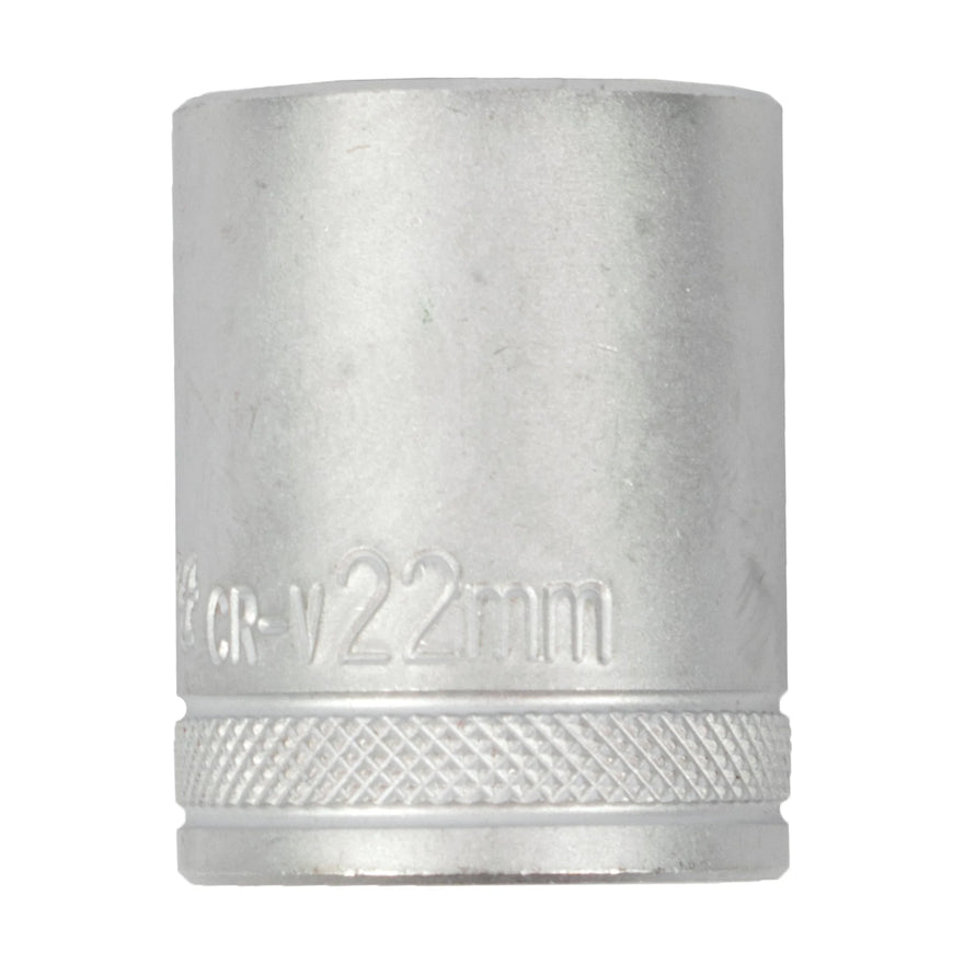 Tork Craft Socket 22mm X 29.8mm 1/2' Drive CRV 12 Point - image 01