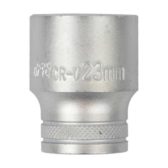 Tork Craft Socket 23mm X 31.8mm 1/2' Drive CRV 12 Point - image 01