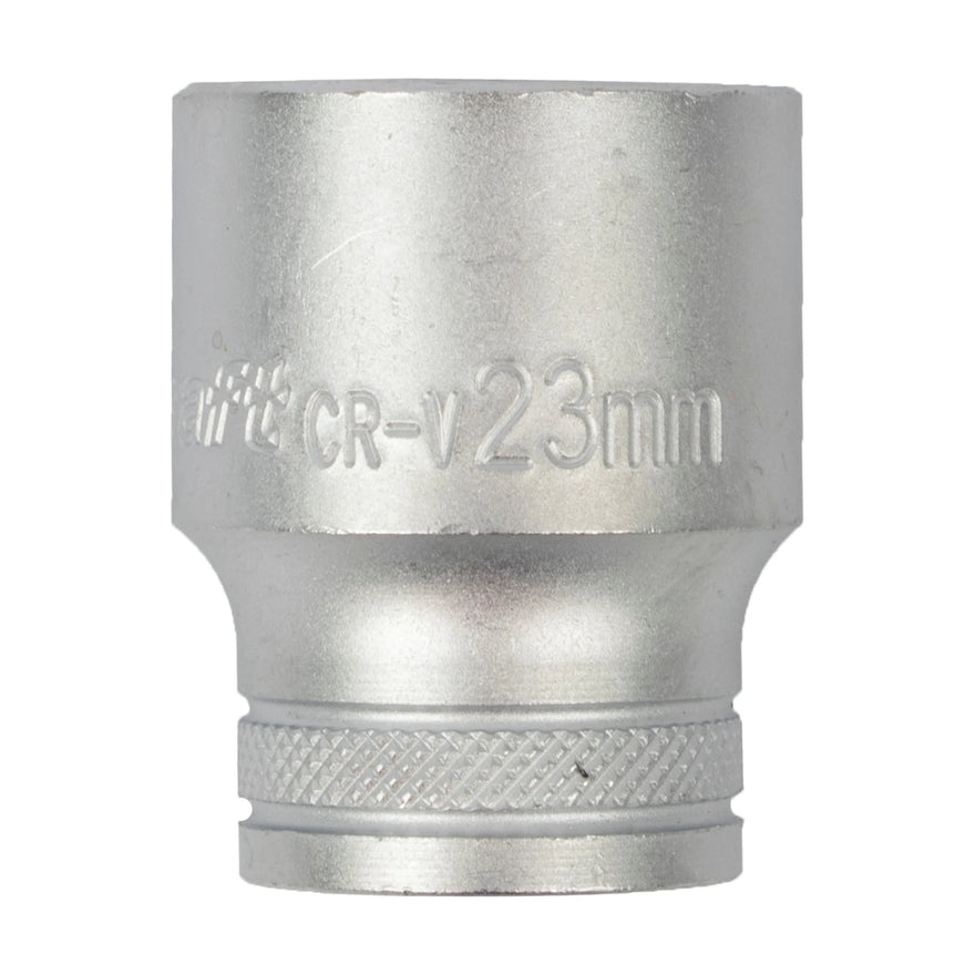 Tork Craft Socket 23mm X 31.8mm 1/2' Drive CRV 12 Point - image 01