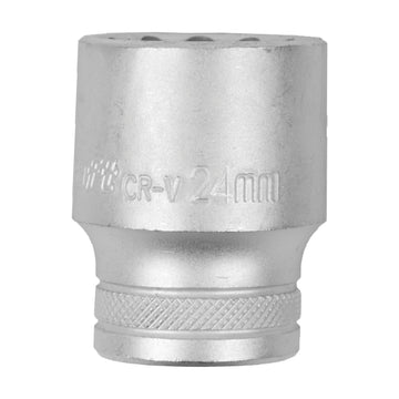 Tork Craft Socket 24mm X 31.8mm 1/2' Drive CRV 12 Point - image 01