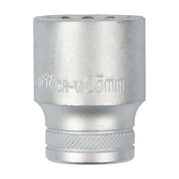 Tork Craft Socket 25mm X 33.8mm 1/2' Drive CRV 12 Point - image 01