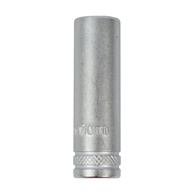 Tork Craft Socket 10mm 1/4' Dr Deep Socket CRV 12 Point - image 01
