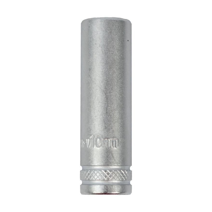 Tork Craft Socket 10mm 1/4' Dr Deep Socket CRV 12 Point - image 01