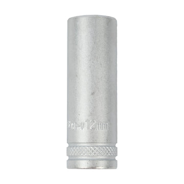 Tork Craft Socket 12mm 1/4' Dr Deep Socket CRV 12 Point - image 01