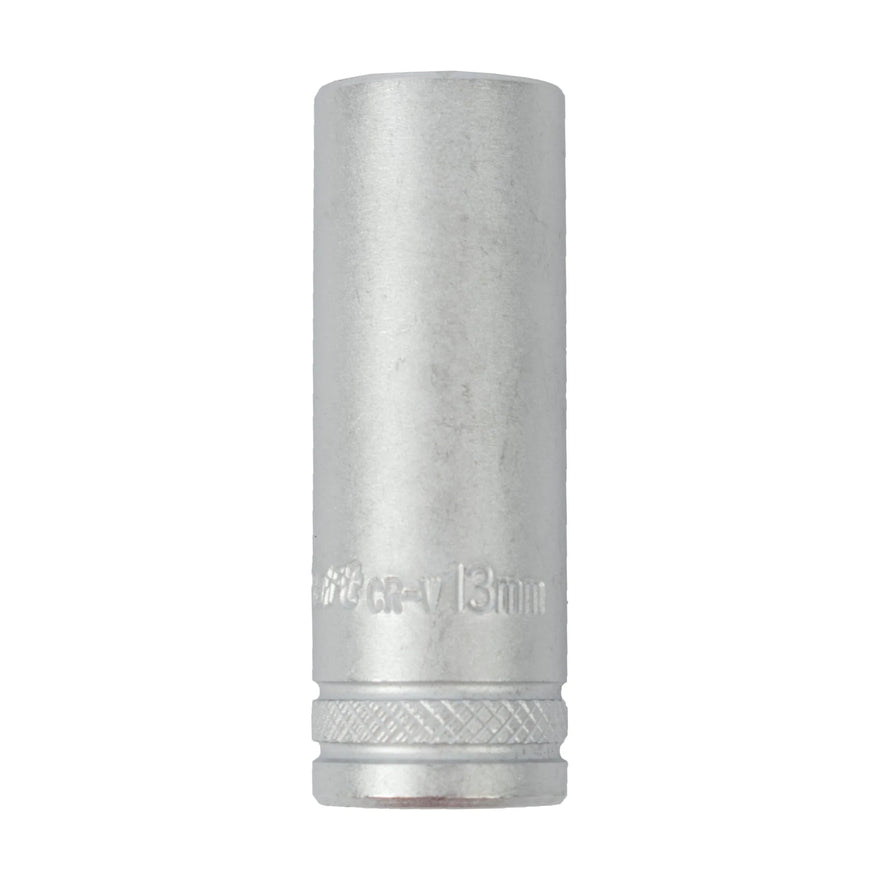 Tork Craft Socket 13mm 1/4' Dr Deep Socket CRV 12 Point - image 01