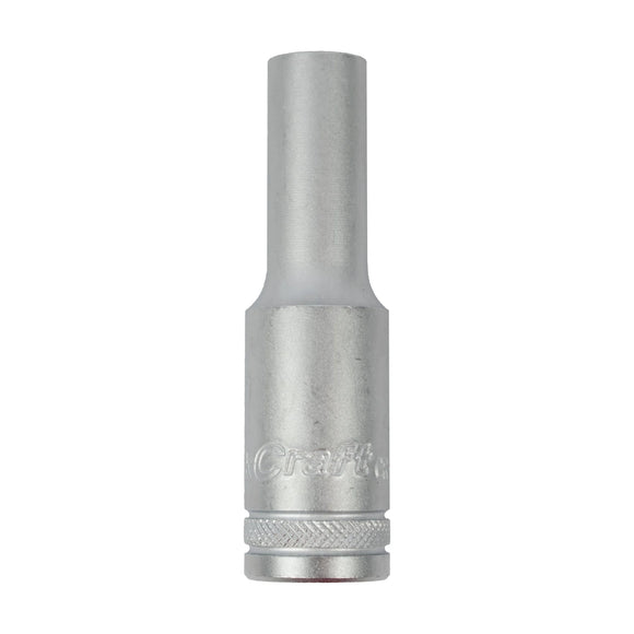 Tork Craft Socket 9mm 1/2' Dr Deep Socket CRV 12 Point - image 01
