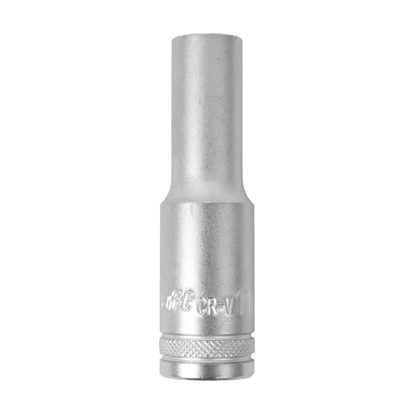 Tork Craft Socket 11mm 1/2' Dr Deep Socket CRV 12 Point - image 01