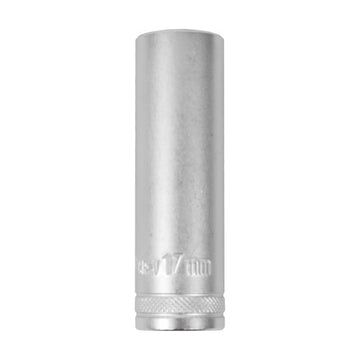 Tork Craft Socket 17mm 1/2' Dr Deep Socket CRV 12 Point - image 01
