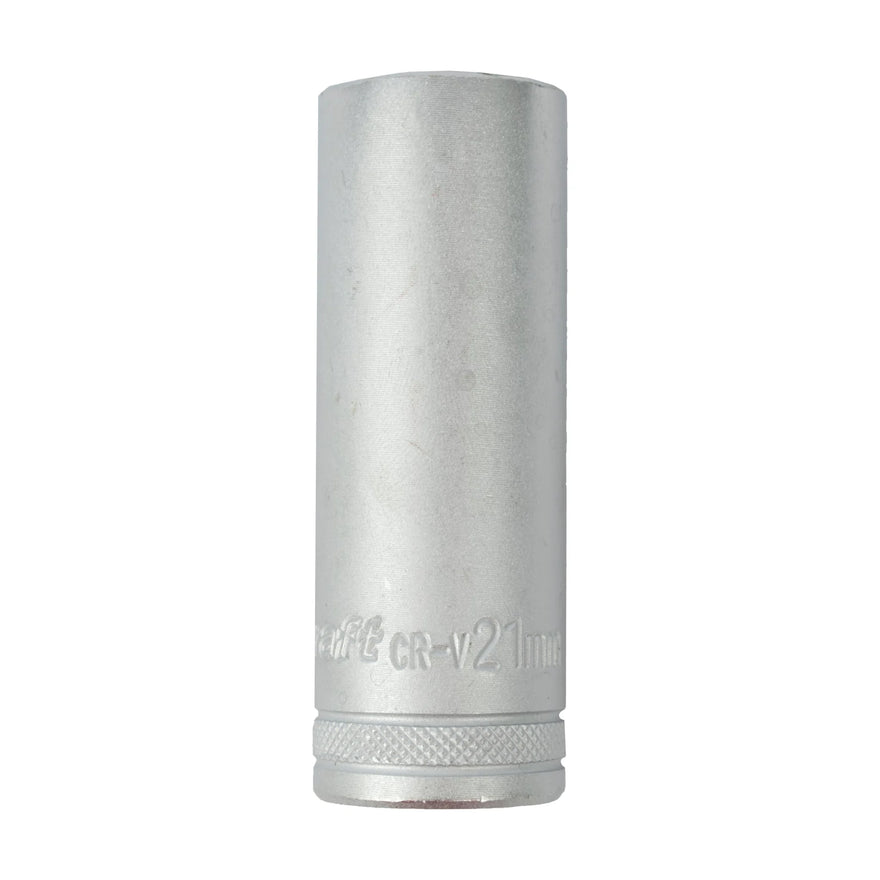 Tork Craft Socket 21mm 1/2' Dr Deep Socket CRV 12 Point - image 01