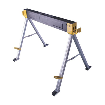 Tork Craft Saw Horse Steel Tressle 900mm X 730mm Foldable Single Frame - image 01