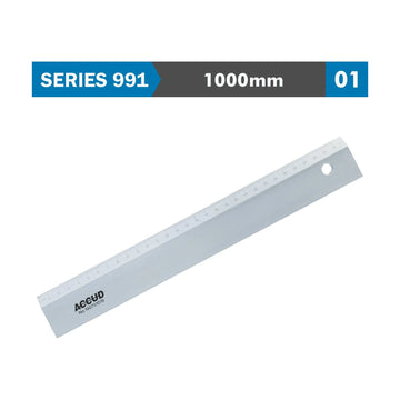 Accud Straight Edge Ruler 1000mm - image 01