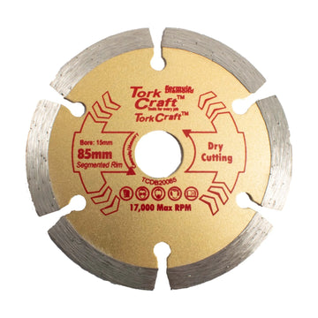 Tork Craft Diamond Blade 85mm X 15mm Segmented Profesional - image 01