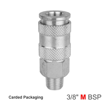 AirCraft Quick Coupler Universal 3/8' Male 1Pc Pack - image 01