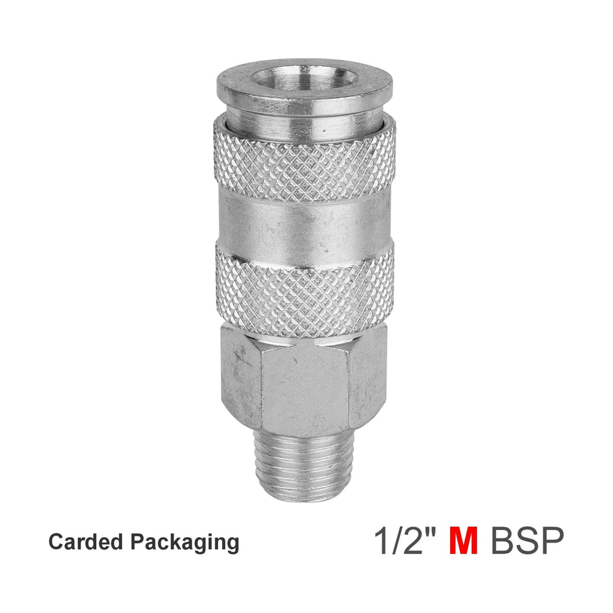 AirCraft Quick Coupler Universal 1/2' Male 1Pc Pack - image 01