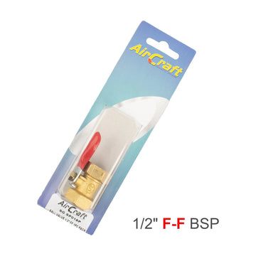 AirCraft Ball Valve 1/2' Ff 1Pc Pack - image 01