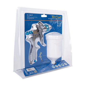 AirCraft Spray Gun HVLP 1.4mm Nozzle 600cc Plastic Blister Pack - image 01