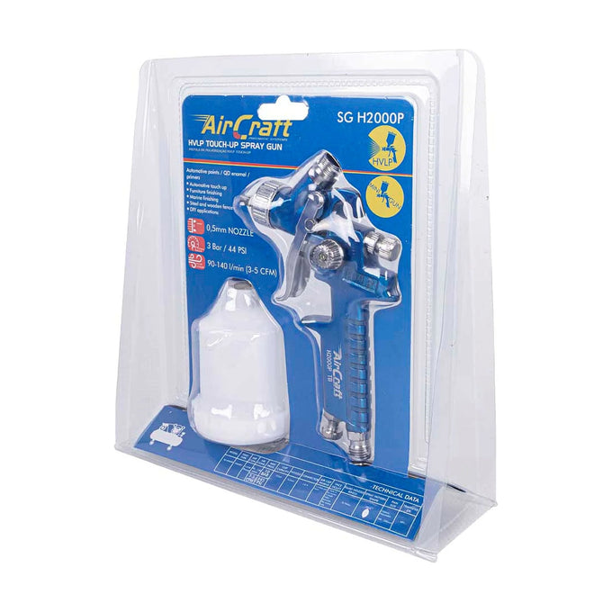 AirCraft Spray Gun Touch Up 0.5mm Nozzle Blister Pack - image 01
