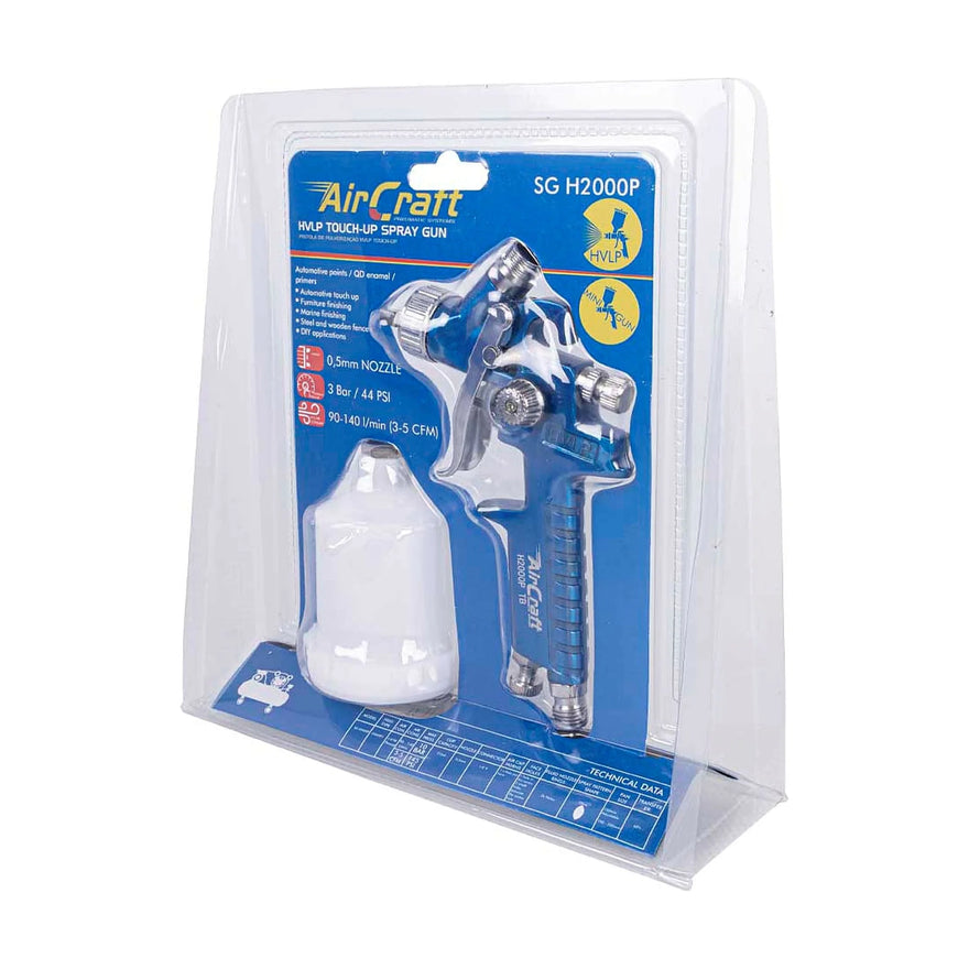 AirCraft Spray Gun Touch Up 0.5mm Nozzle Blister Pack - image 01
