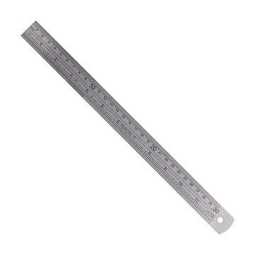 Accud Ruler 300mm Stainless Steel 0.11mm Accuracy 0.5mm Graduation - image 01