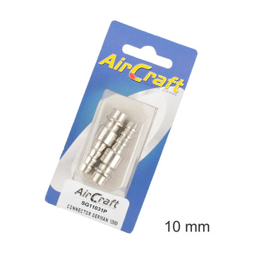 AirCraft Connector German 10mm Hosetail 2Pc Pack - image 01